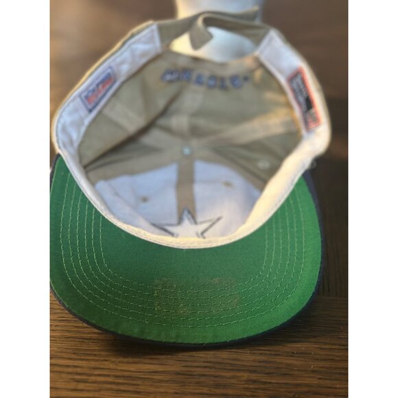 Dallas Cowboys NFL Pro Line Snapback Hat Sports Specialties Tan & Blue - Picture 7 of 11